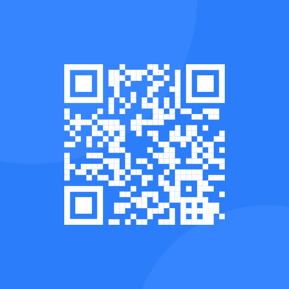 blue-qr-code